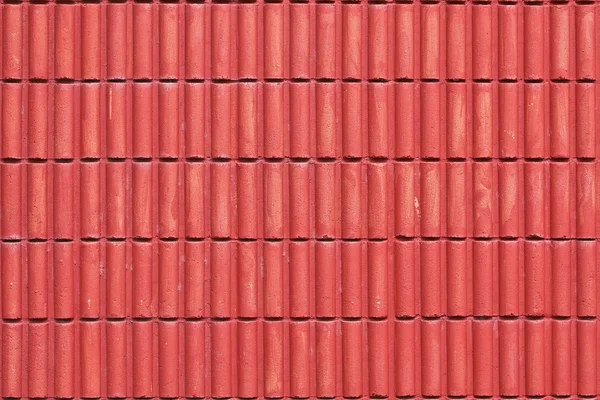 Cement block wall in the vertical. — Stock Photo, Image