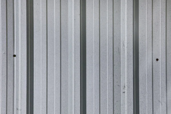 Corrugated iron wall with blanks. — Stock Photo, Image