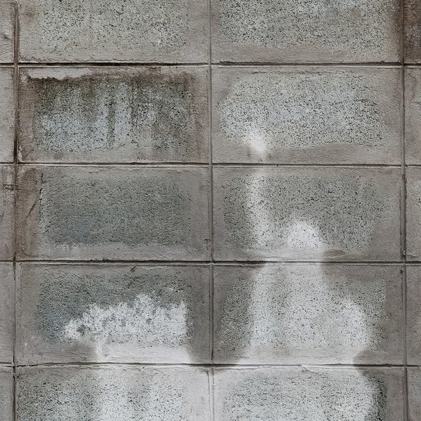 Fondo de pared de bloque de ceniza gris y blanco — Foto de Stock