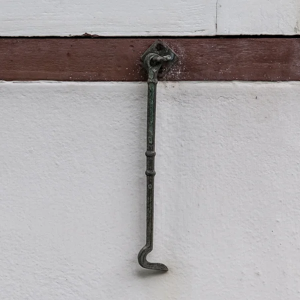 Vintage lock the window — Stock Photo, Image