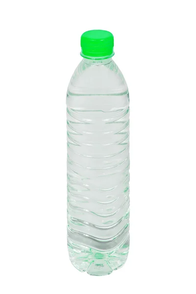 Kleine Plastikwasserflasche — Stockfoto