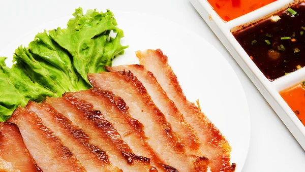 Schweinebraten im thailändischen Stil — Stockfoto