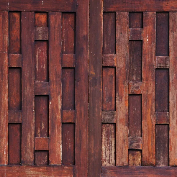 Style thaïlandais mur en bois fond — Photo