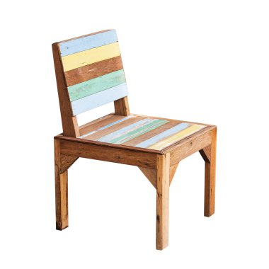 Beyaz arka plan üzerinde koltukları