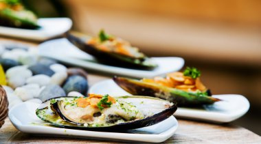 Tayland yemek büfesi.