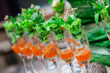 Tayland yemek büfesi.