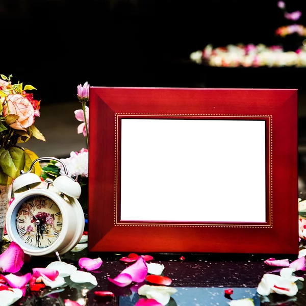 Mooie bruiloft foto frame — Stockfoto