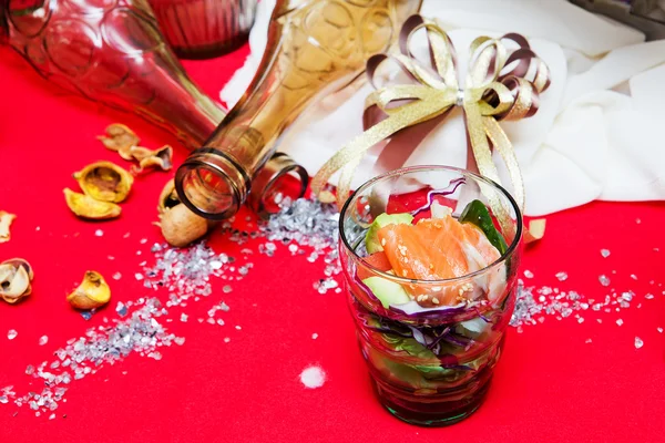 Thailandia giorni di insalata cocktail di Natale . — Foto Stock