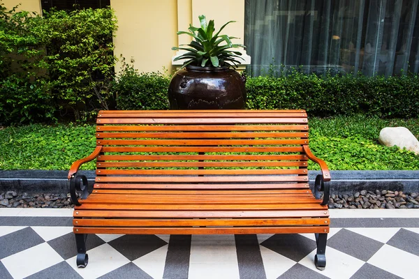 Rest chair in the garden daylight — Stock Photo, Image