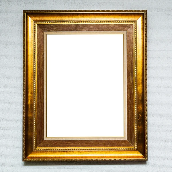 Vintage frame isolated on white background — Stock Photo, Image