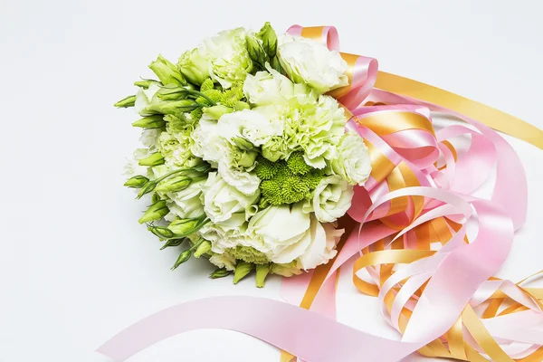 Bouquet di Mazzo Bianco — Foto Stock