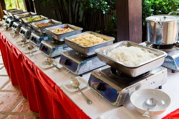 Tailandia comida buffet . —  Fotos de Stock