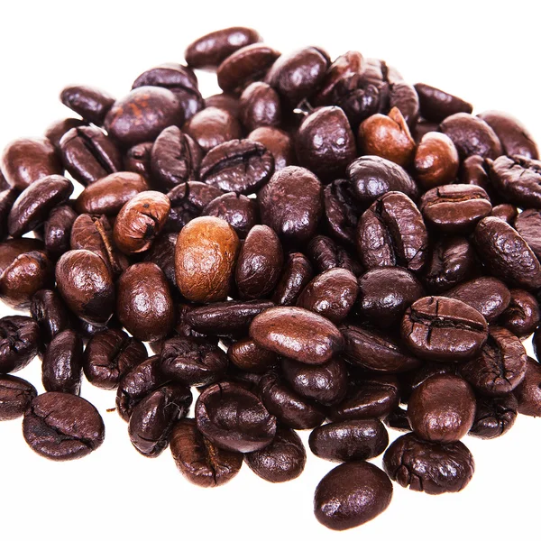 Coffee Beans isolated on white. — Stock Photo, Image