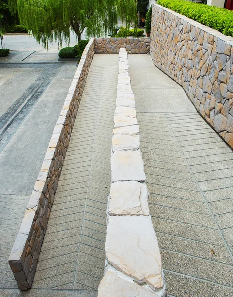 Wheelchair ramp in bangkok Thailand — Stock Photo, Image