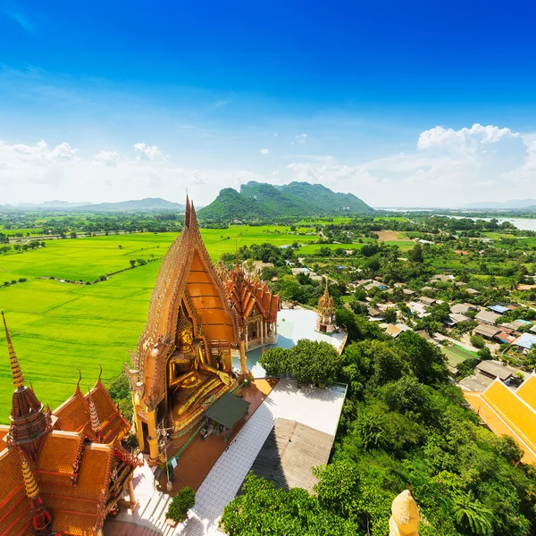 Wat Tham Sua (Tempio delle Grotte di Tigre), Tha Mascar, Kanchanburi, Thailandese — Foto Stock