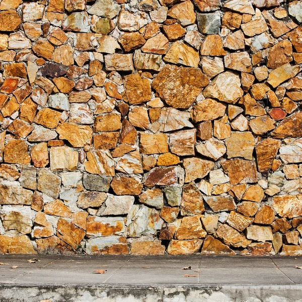 Pared de piedra y baldosas —  Fotos de Stock