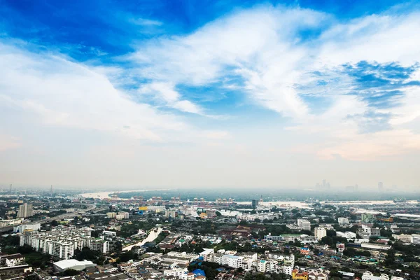 Metropolii Bangkoku, ptaka nad największym miastem w Chin — Zdjęcie stockowe