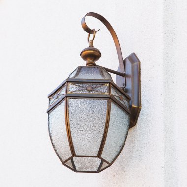 Eski yangın wall Beyaz çimento.