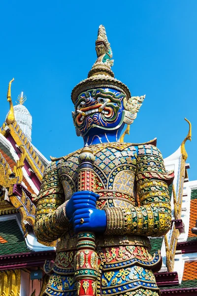 Démon Guardian Wat Phra Kaew Grand Palace Bangkok — Photo
