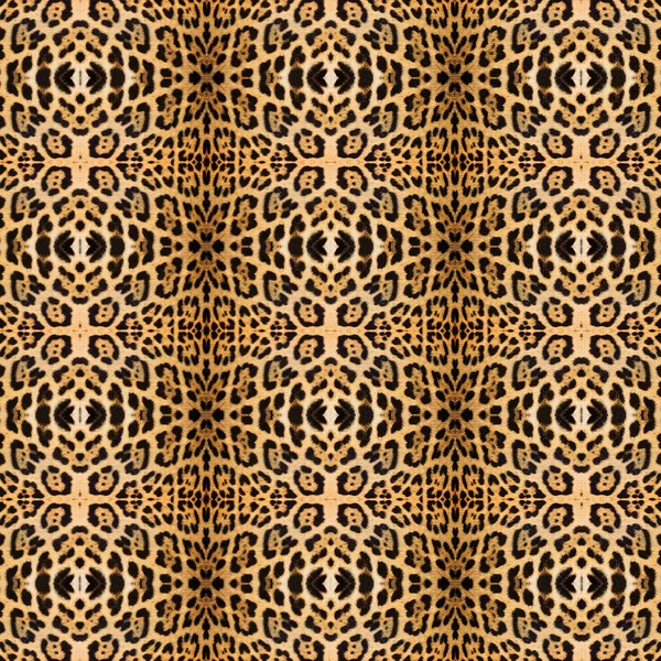 Textura de piel de leopardo para fondo — Foto de Stock