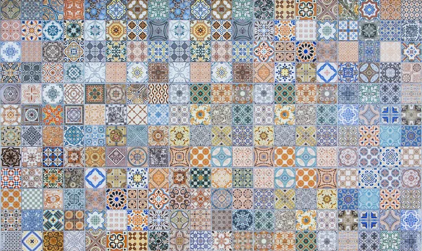 Modèles de carreaux de céramique du Portugal. — Photo