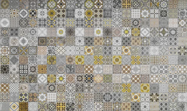 Ceramic tiles patterns from Portugal. — Stock Photo, Image