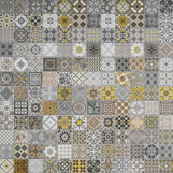 Modèles de carreaux de céramique du Portugal. — Photo