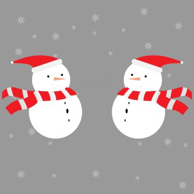 Kardan adam simgesi düz stil. Vektör Eps10