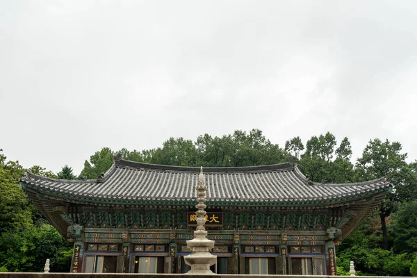 Κορεάτικος Βουδιστικός Ναός Στη Σεούλ — Φωτογραφία Αρχείου