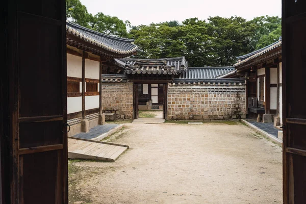 Jardín Del Palacio Changdeokgung Seúl — Foto de Stock