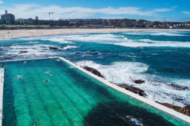 Sidney, Avustralya 'daki Bondi plajı.
