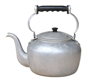 Eski kirli Klasik su ısıtıcısı