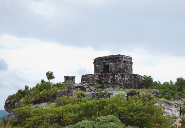 Güzel Maya harabelerini Tulum Meksika için