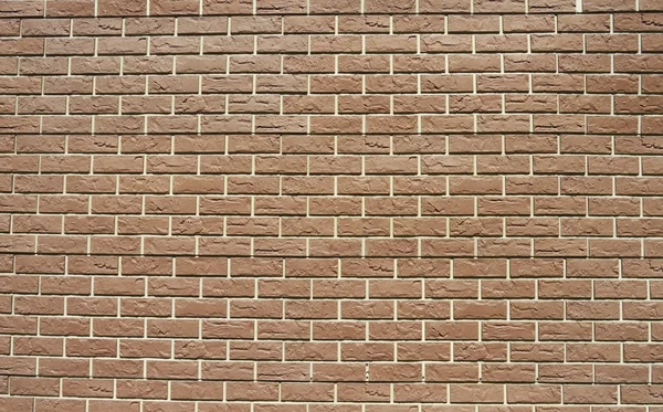 Classic smooth texture brick wall — Stock Photo, Image