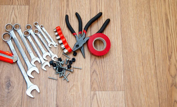 Set voor huishoudelijke tools — Stockfoto