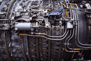 Uçak motor parçası