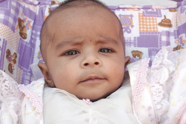 Infant girl — Stock Photo, Image