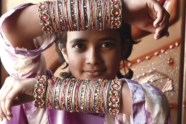 Menina paquistanesa — Fotografia de Stock