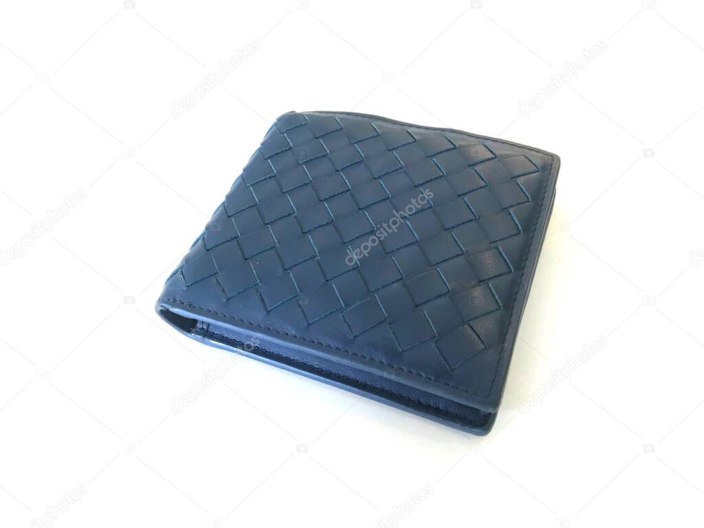 leather wallet, dark blue wallet for men, luxury men wallet