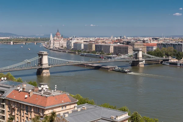 Panorama of the city of Budapest, Hungary — Stock Photo, Image