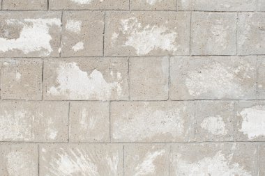 Beyaz veya gri tuğla duvar arka plan açık