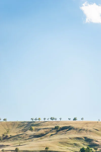 Paisaje de verano en las montañas y colinas, Moldavia —  Fotos de Stock