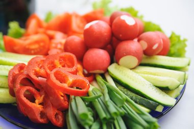 farklı taze lezzetli sebze