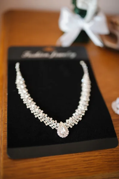 Bride's necklace — Stock Photo, Image