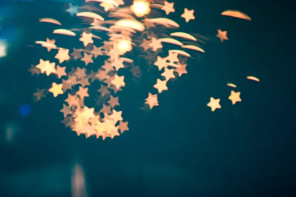 Stars art background made from a bokeh photography — Stock Photo, Image
