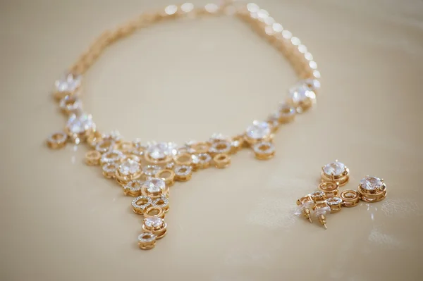 Necklace for bride — Stock Photo, Image