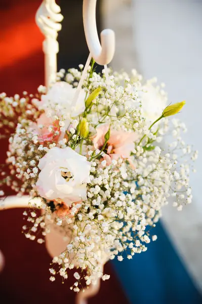 Свадебный декор цветов — стоковое фото