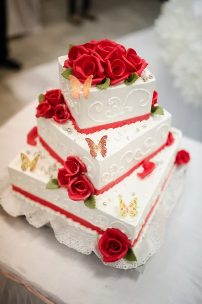 3 layer wedding cake Stock Photo by ©jamesgroup 13457065