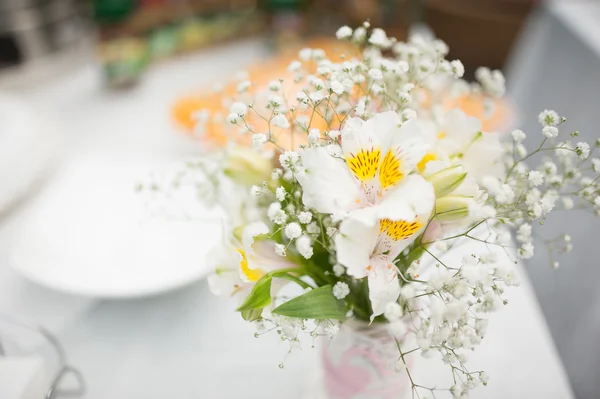 Hochzeit Dekor Blumen — Stockfoto