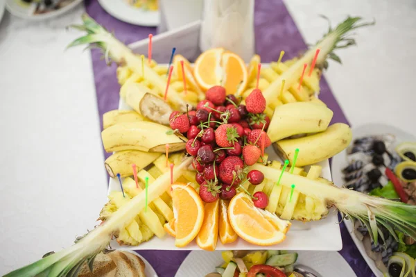 Ananas op Bruiloft Receptie — Stockfoto